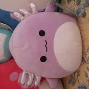 Squishmallows Monica the Purple Axolotl 7" NWT